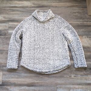 Eddie Bauer Women's Fireside Plush Cozy Fleece High Neck Pullover Size Small